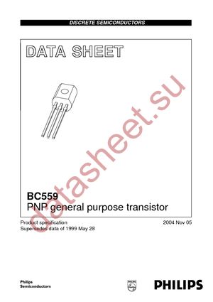 BC559C T/R datasheet  